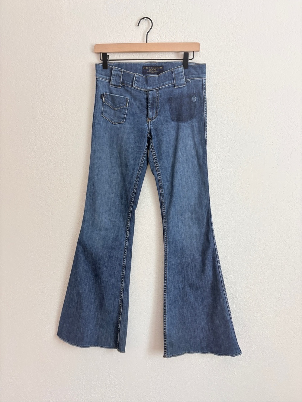 Vintage Y2K Juicy Couture Low Rise Flare Jeans
